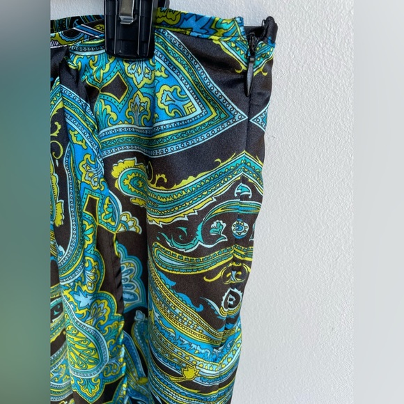 Richie Tailor Woman’s Paisley Boho Asymmetrical Skirt | Size M - Picture 6 of 9